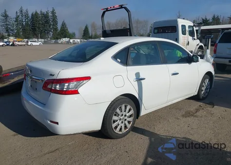 2015 Nissan Sentra Fe+ S/S/Sl/Sr/Sv from USA, damaged, VIN 3N1AB7AP3FY270604